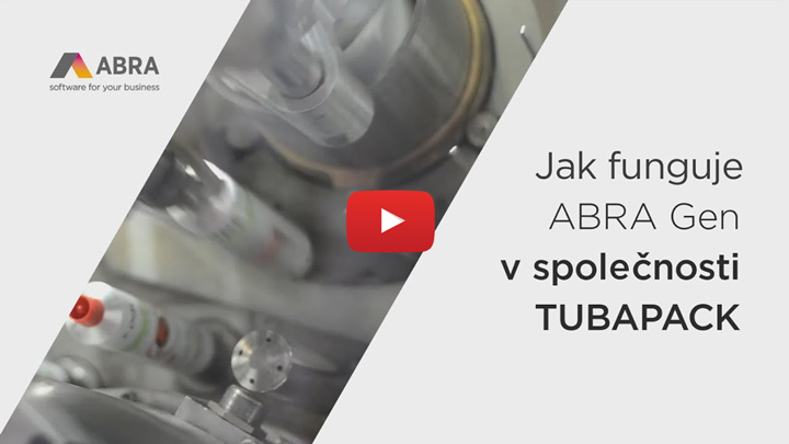 ABRA Gen ve výrobní společnosti TUBAPACK