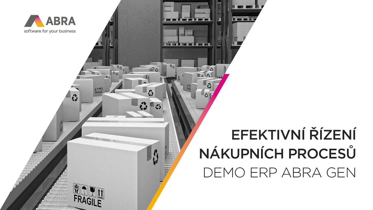 Video: Efektivní řízení nákupních procesů