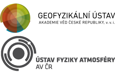 Logo Geofyzikální ústav a Ústav fyziky atmosféry Akademie věd ČR