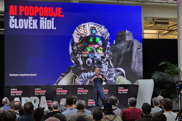Astronaut Aleš Svoboda na konferenci ABRA Innovation Day 2026