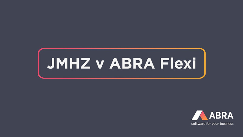 Podpora JMHZ v ABRA Flexi